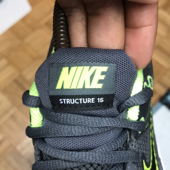 Nike Zoom Structure Plus 15 “Gray Volt” - Picture 14 of 17